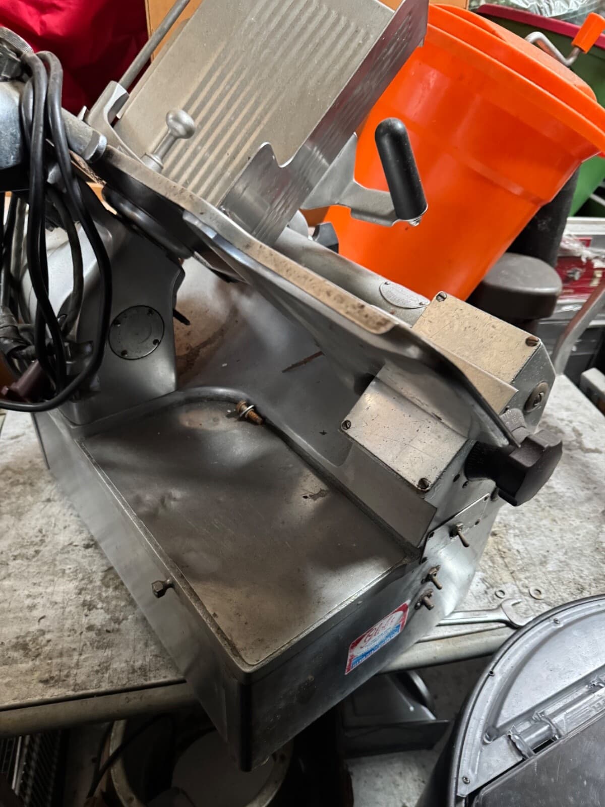 Globe Deli Slicer Model G12A - Automatic Open Box - Works Great 2