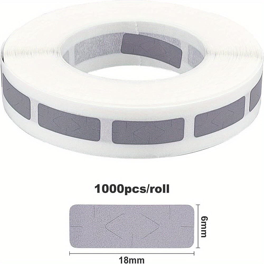 3rolls Coated Scratch Off Film Password Sticker Scraping Award Card Gray 2