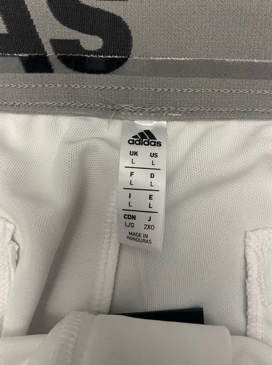 NWT- Adidas Icon Pro Knee Length White Baseball Pants GQ9220 Men's Size L 5