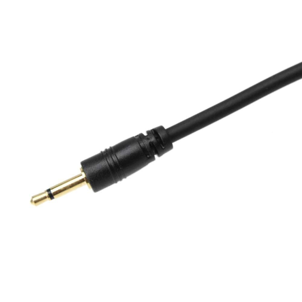 2.5mm to Male FLASH PC Sync Cable Cord with Screw Lock for Canon Nikon Seagull 3