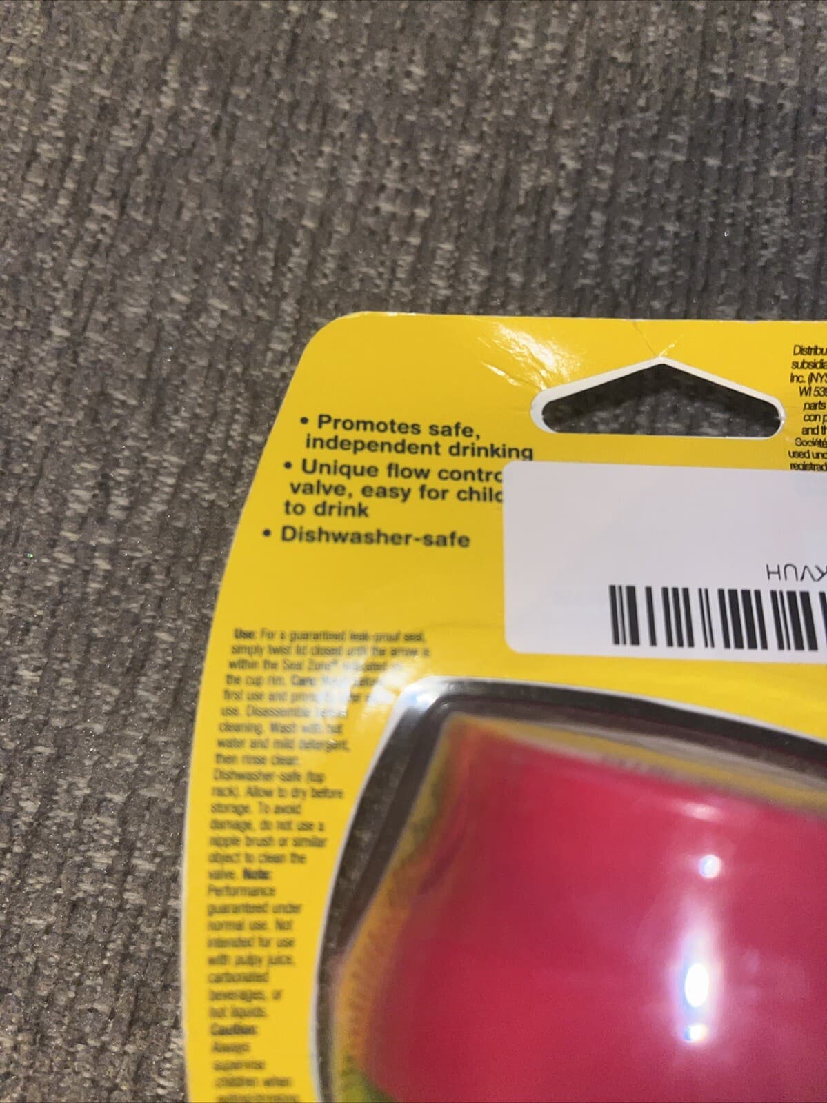 NUK GERBER 9OZ ADVANCED DEVELOPMENTAL CUP ARCTIC WRAP 18+ MO BPA FREE LEAK PROOF 6