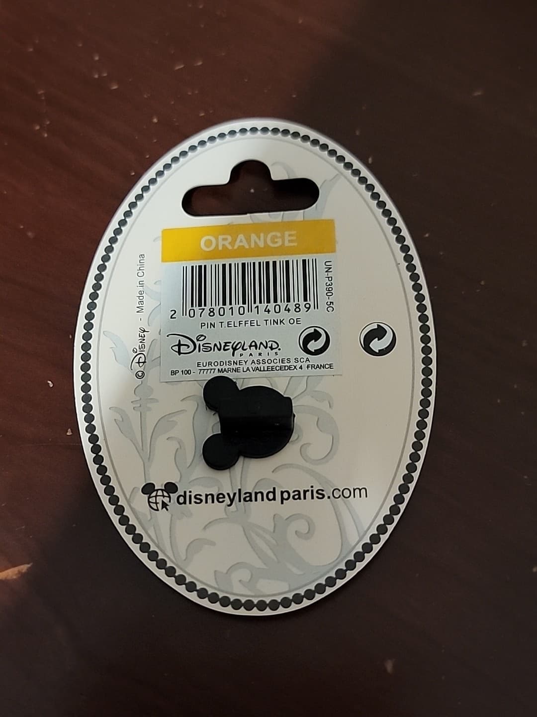 Disney Pin 100570 DLP - Tinker Bell - Peter Pan - Eiffel Tower Collection 2