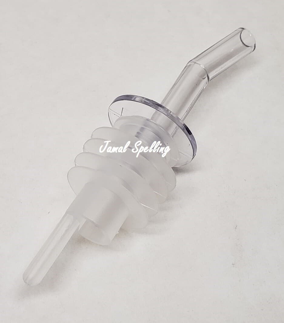 6 Liquor Bottle POUR SPOUTS BIG CORK Pourer FITS Patron 750, 1800, 1.75ltr 1/2gl 2