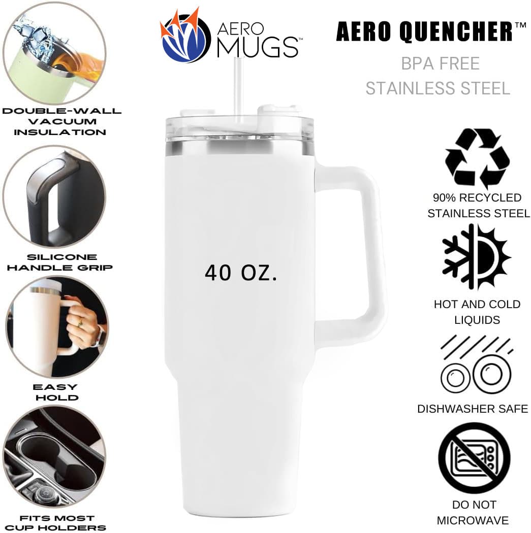 Swissair Boeing 747 Quencher - 40oz. 3