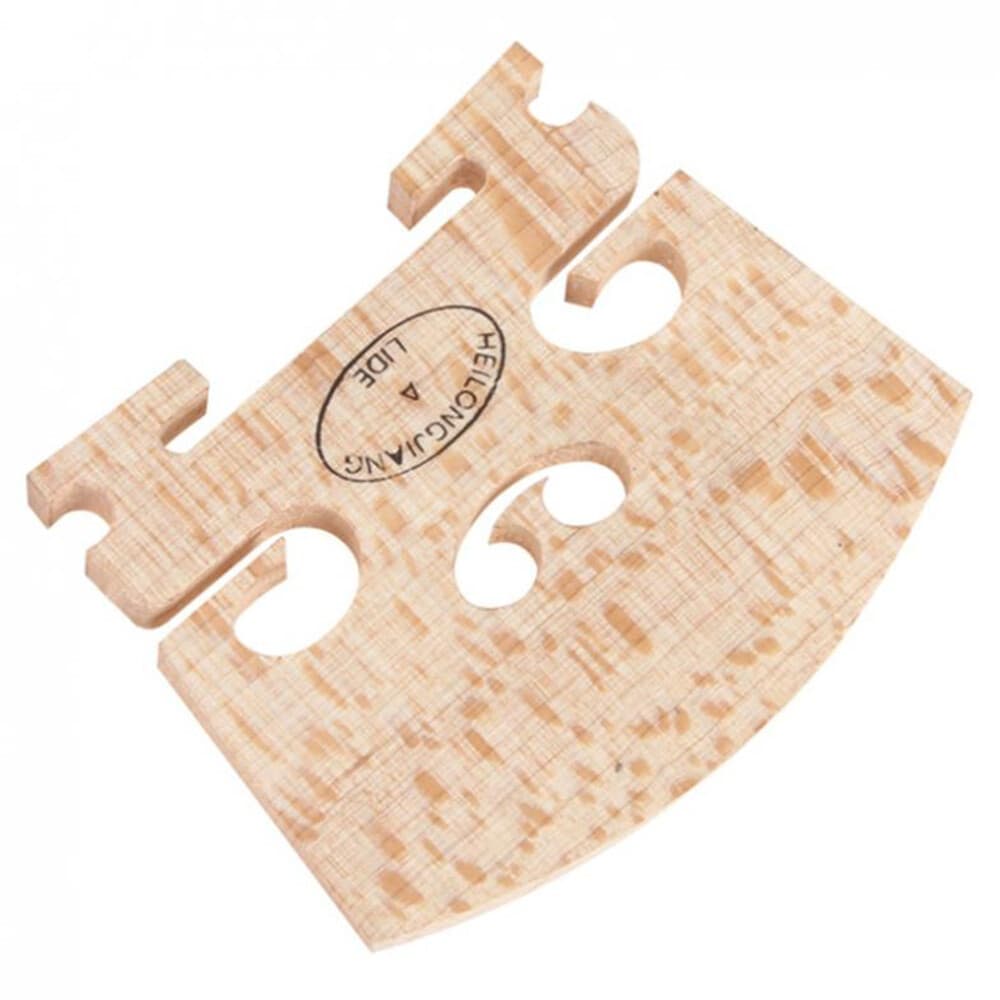 10 Pcs Violin Bridge 4/4 Size Maple Wood Full Size Violin Parts US EAA 5