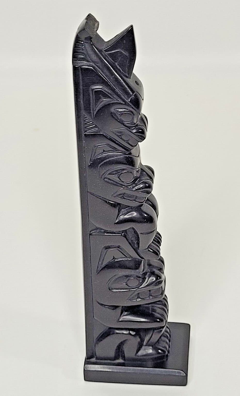 Vintage Museum Reproduction Haida Gwaii VII-B-1911 MCC-CMC 6" Resin Totem Pole 6