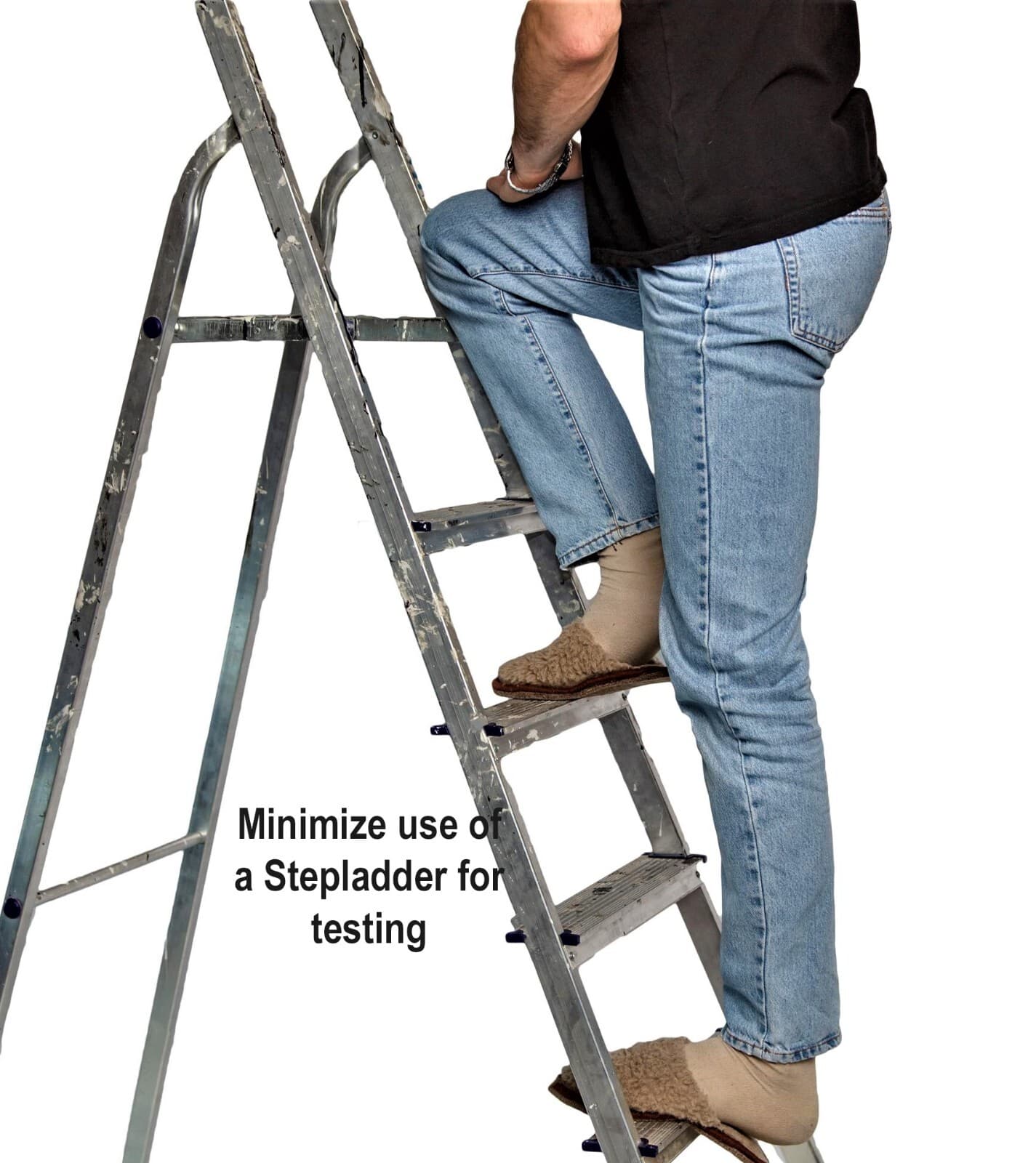 Tess Safety Pole – Extendable Tester for Smoke Detectors & Exit Signs,Home or Wk 4