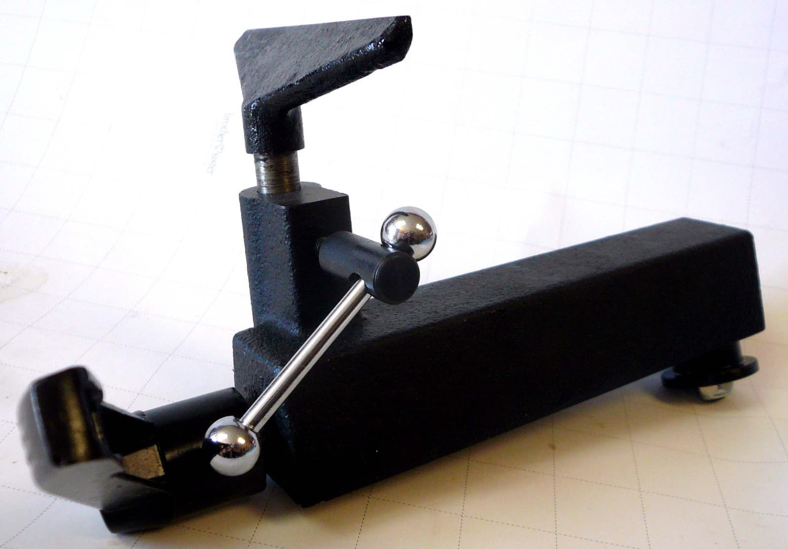 Deluxe 8" Wood Lathe Tool Rest Base + Eccentric Lock + 4-3/8" Rest Turning New 3