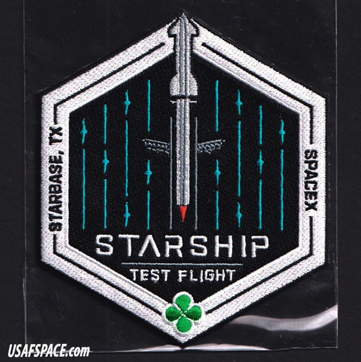 Authentic SPACEX -STARSHIP TEST FLIGHT- SUPER HEAVY- STARBASE, TX- Mission PATCH 6