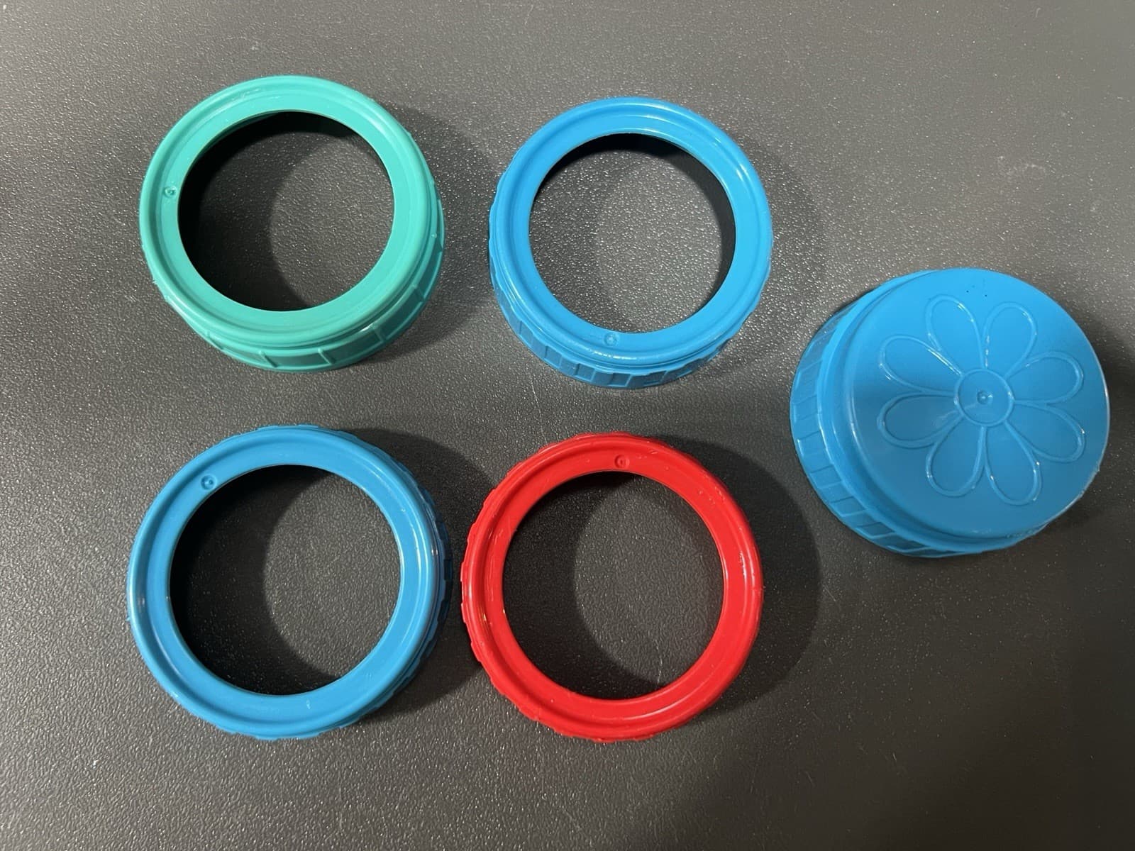 Playtex Patterns Vintage Drop in Disposable Nurser Baby Bottles Lot Of 4 6