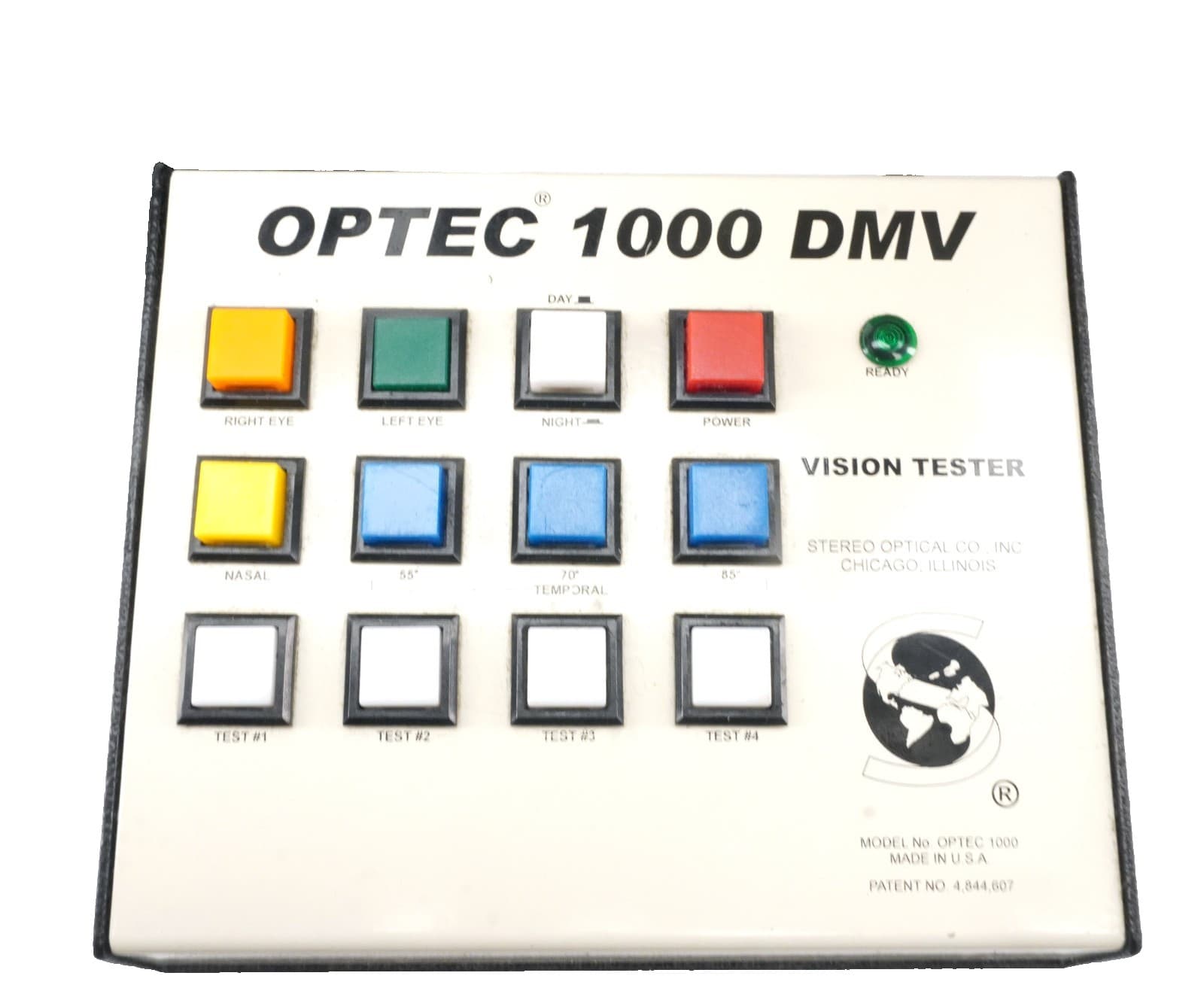 Stereo Optical OPTEC 1000 DMV Vision Screener Tester 1000DMV w/Keypad Controller 2