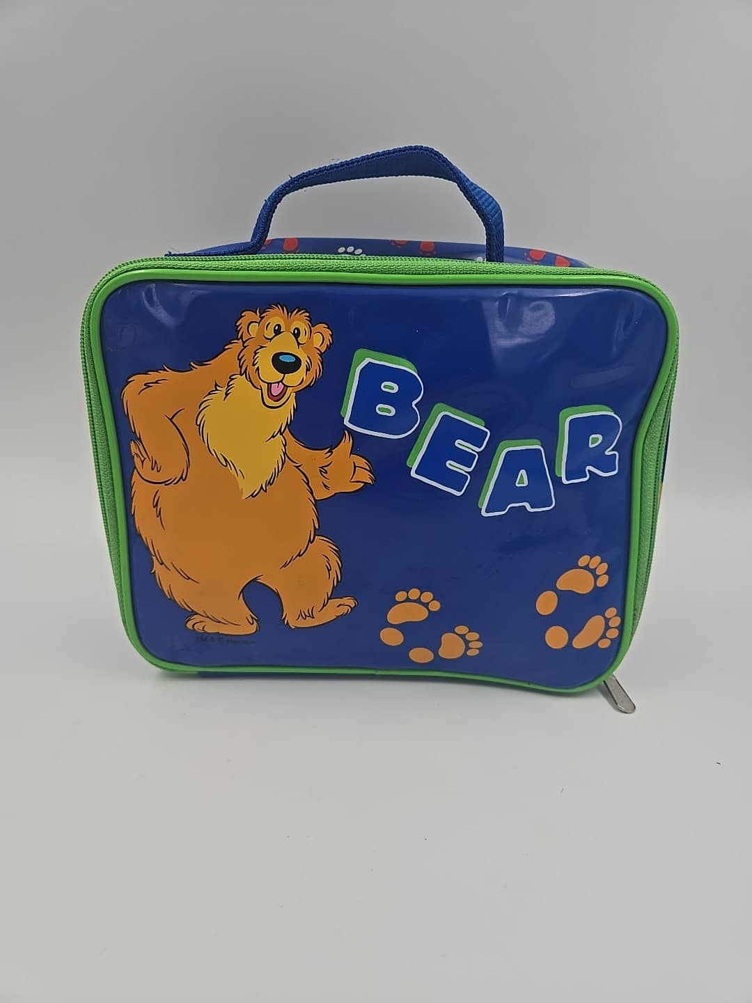 Vintage Bear In The Big Blue House Vinyl Lunchbox RARE Jim Henson