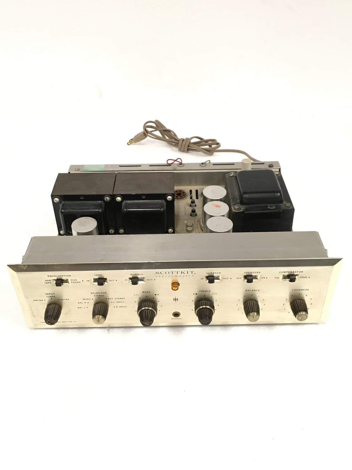 Scottkit Stereomaster Type LK-72 Stereo Amplifier Kit For Parts,AS/IS FREE SHIP 3