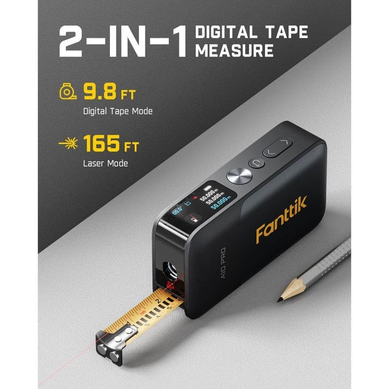 Fanttik A10 Pro 2-in-1 Laser Distance Meter High-Precision Measurement Tech 2