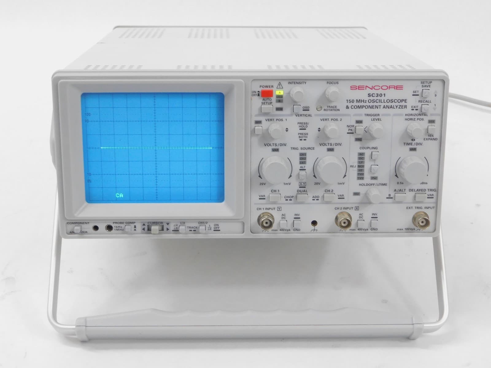 Sencore SC301 150MHz Oscilloscope & Component Analyzer (great condition) 2