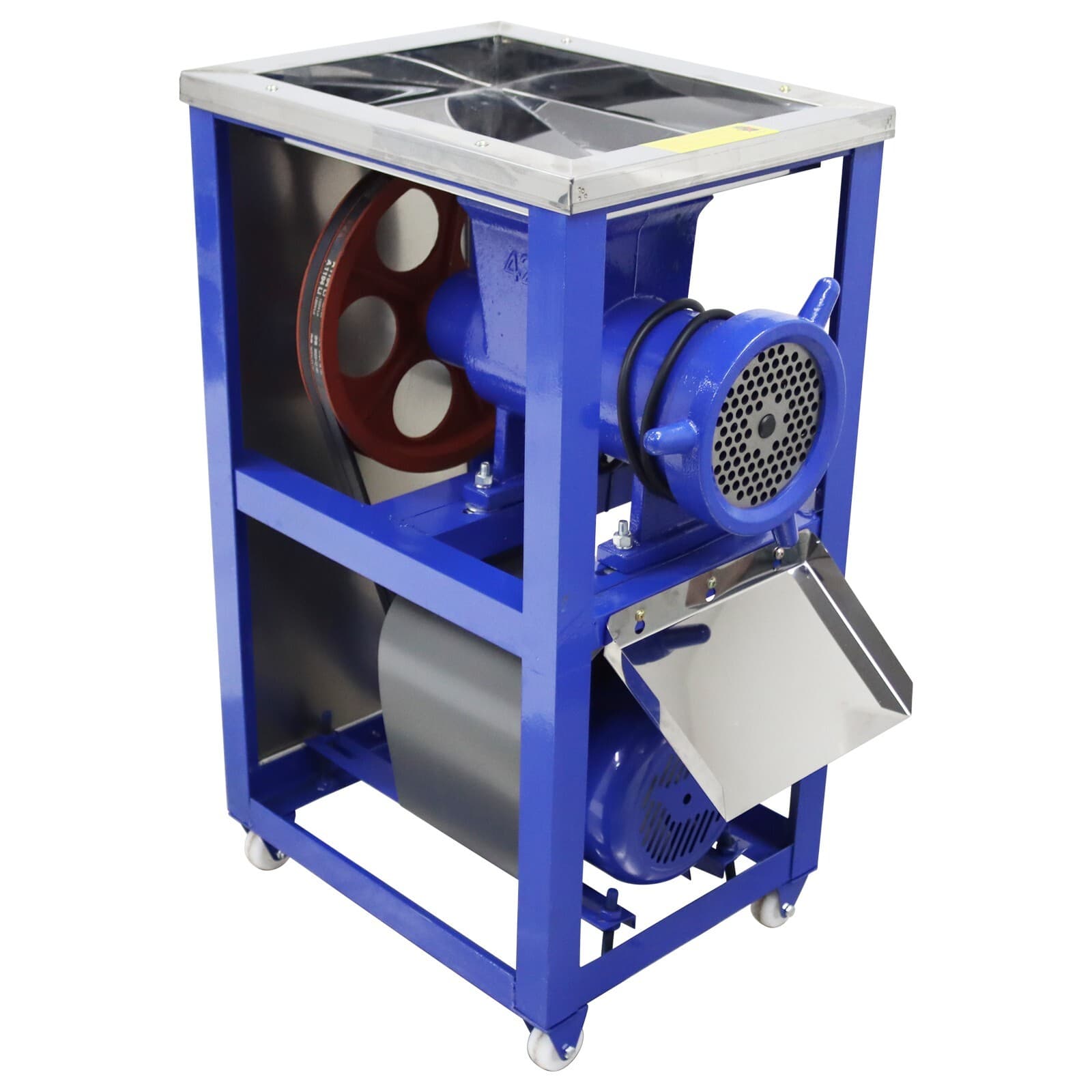 220V Electric Movable Bone Crusher Meat Grinder Model 42 200-230kg/h 2.2kW 2