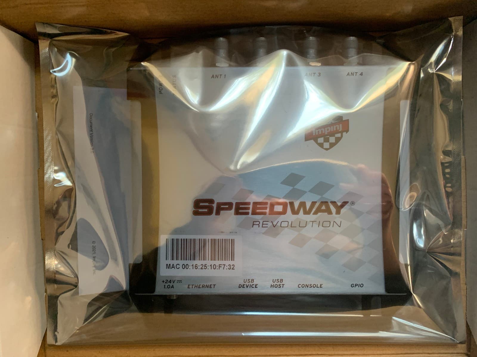 Impinj R420 Speedway Revolution UHF RFID Card Reader IPJ-REV-R420-USA1M – 4 Port 4