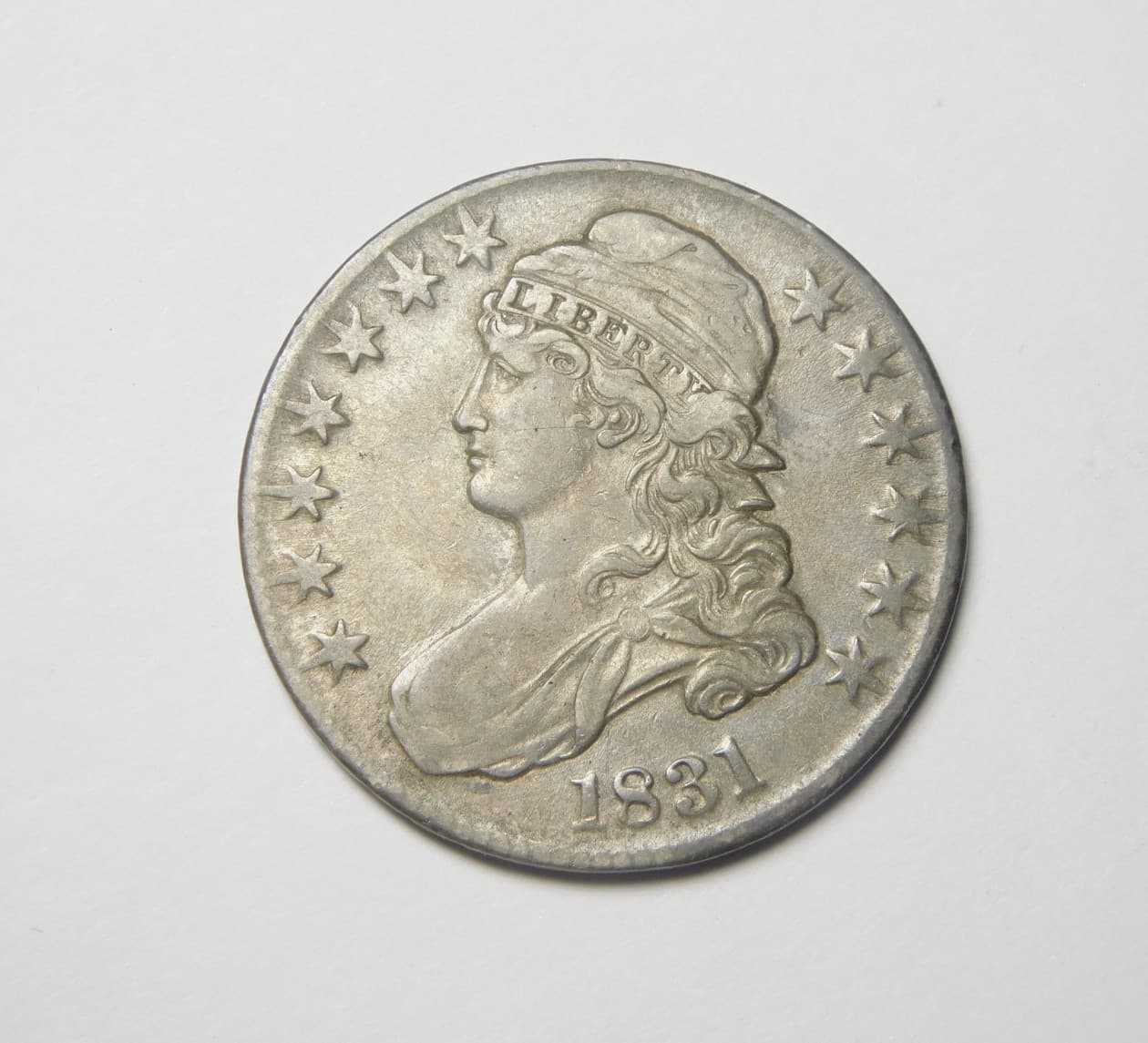 GORGEOUS ORIGINAL 1831 BUST HALF CH XF - AU - ONLY $179.00  !!!!!!!!!!!!!!!!!!!! 5