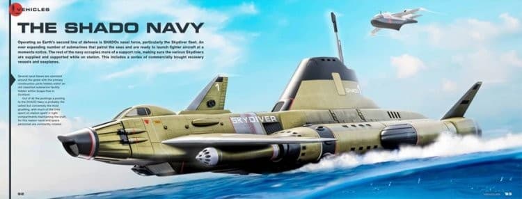 UFO S.H.A.D.O. Technical Operations Manual Hardcover Book Gerry Anderson14BU204 4