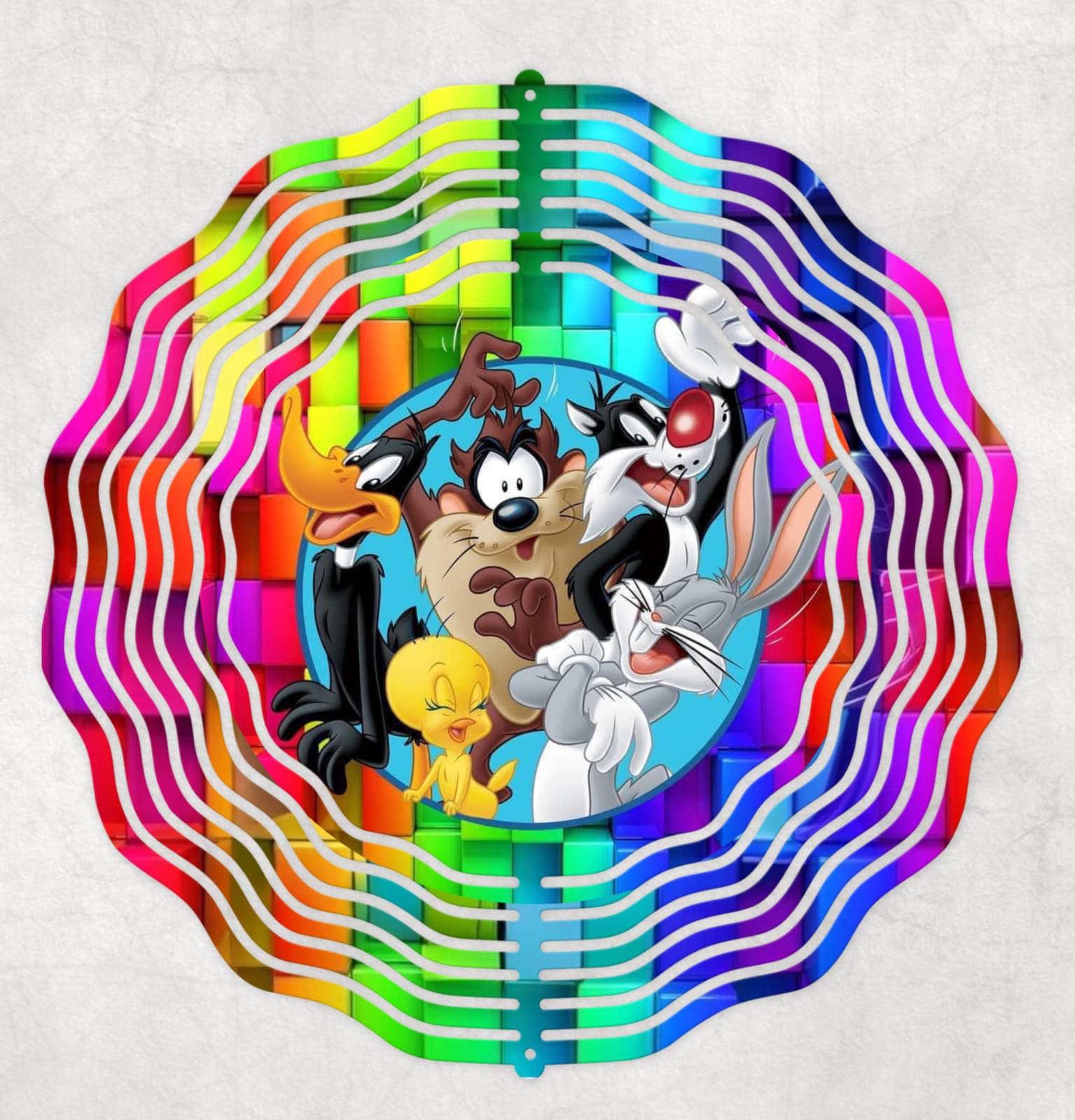 Loony Tunes Inspired 10" Wind Spinner