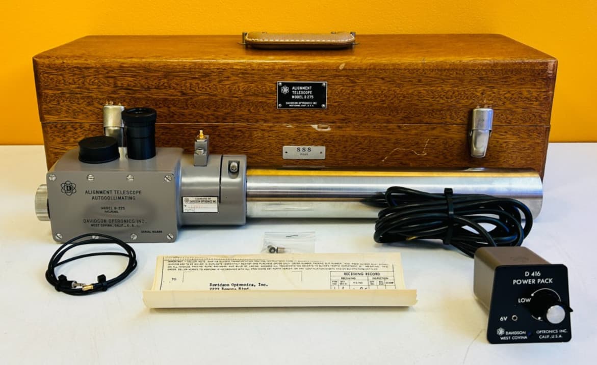 Davidson Optronics D-275 24x, Includes D416, Cable, Alignment Telescope. Tested!