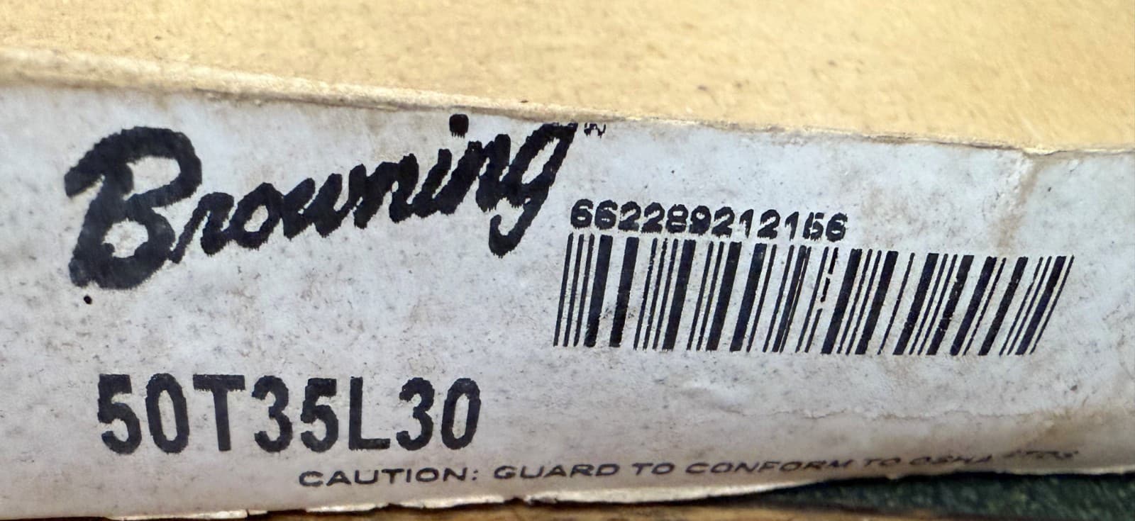 Browning 50T35L30 Torque Limiter Sprocket (NOS) 4