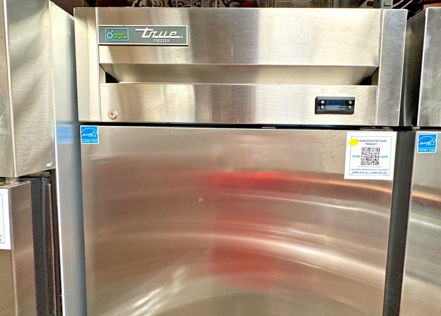 True T-23F-HC 27" Solid Stainless Steel Door Reach-In Freezer 5