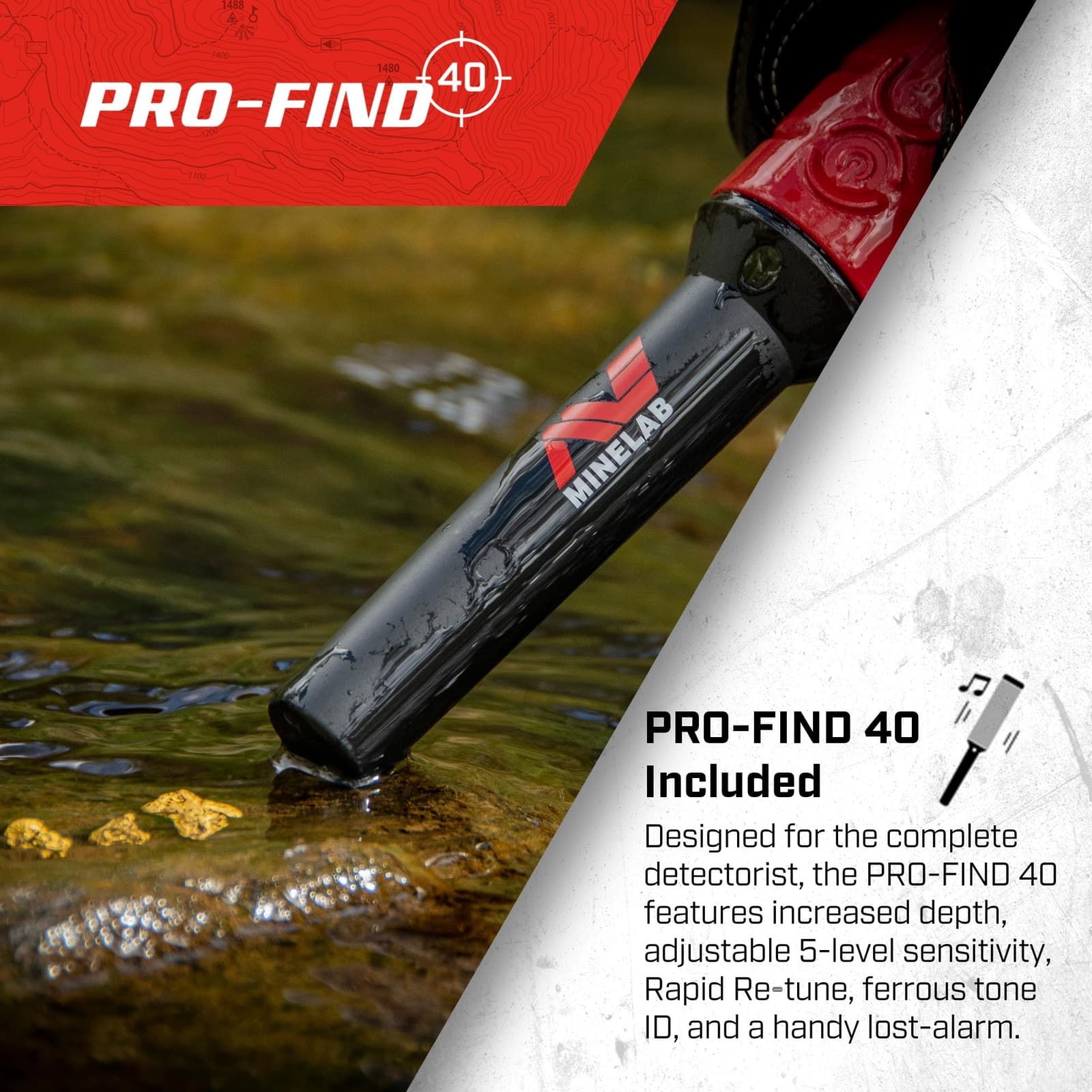 Minelab Equinox 900 Metal Detector with 11" 6" & 15" Coils + PRO-FIND 40  + Bag 5