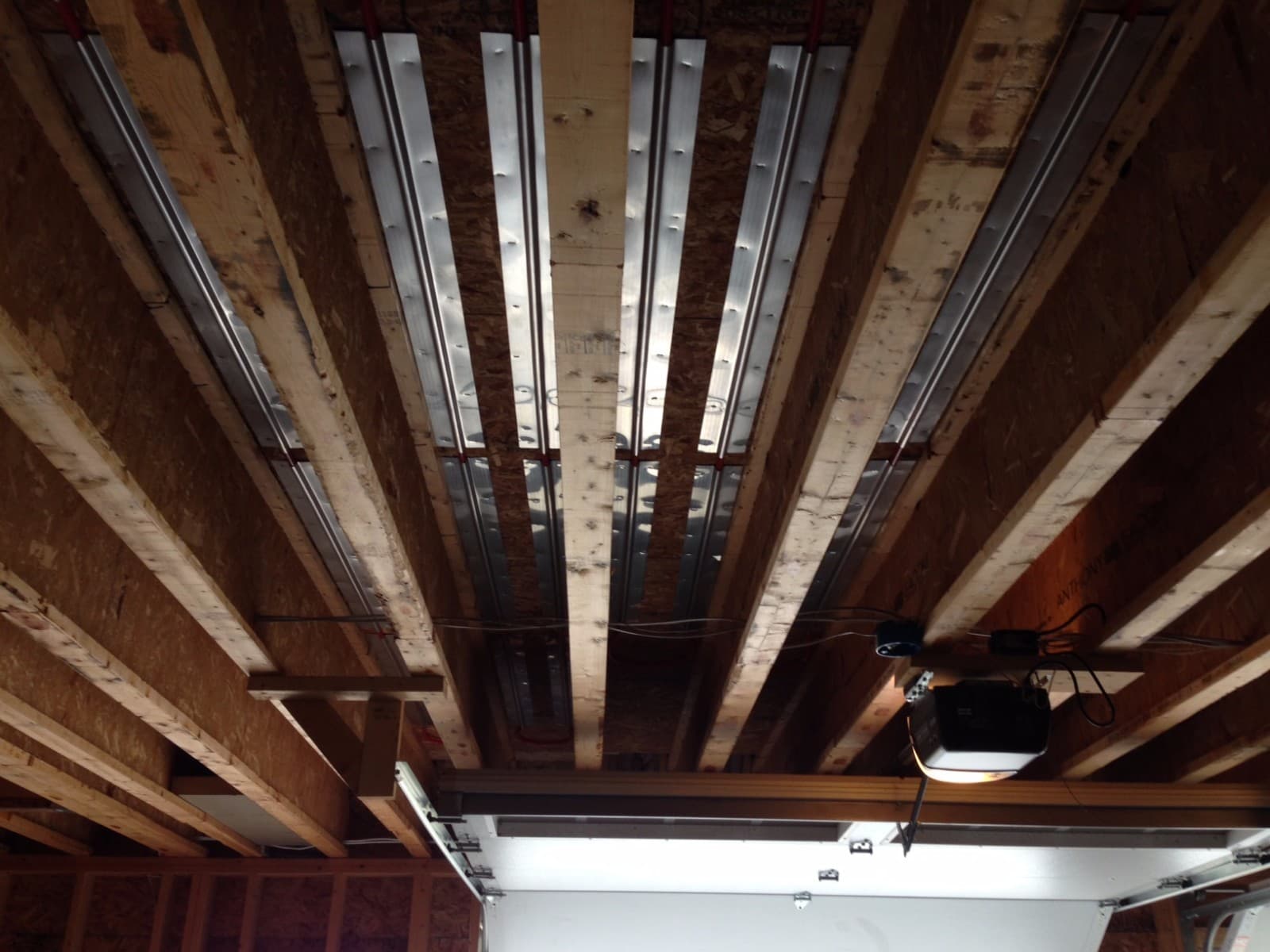 100 - 4' Omega Aluminum Radiant Floor Heat Transfer Plates for 1/2" PEX USA 3