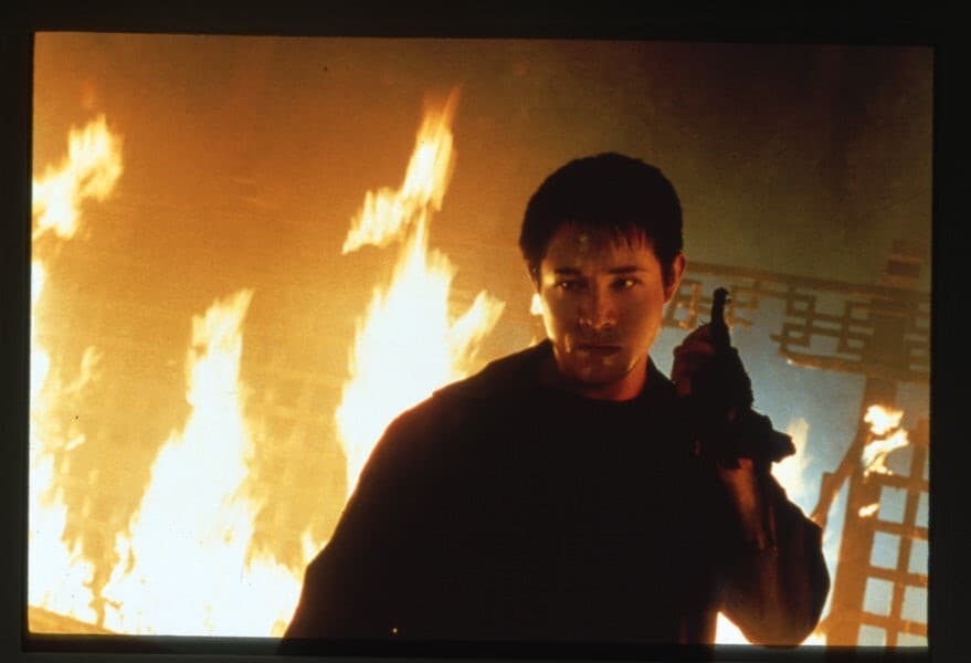 Jet Li Romeo Must Die Kung Fu Martial Arts near fire Original 35mm Transparency