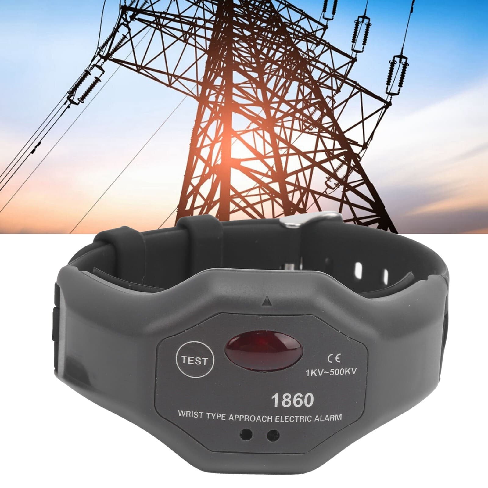 ETCR-1860 1KV-500KV High Voltage Detector Wrist-Mounted High Voltage Alarm 2