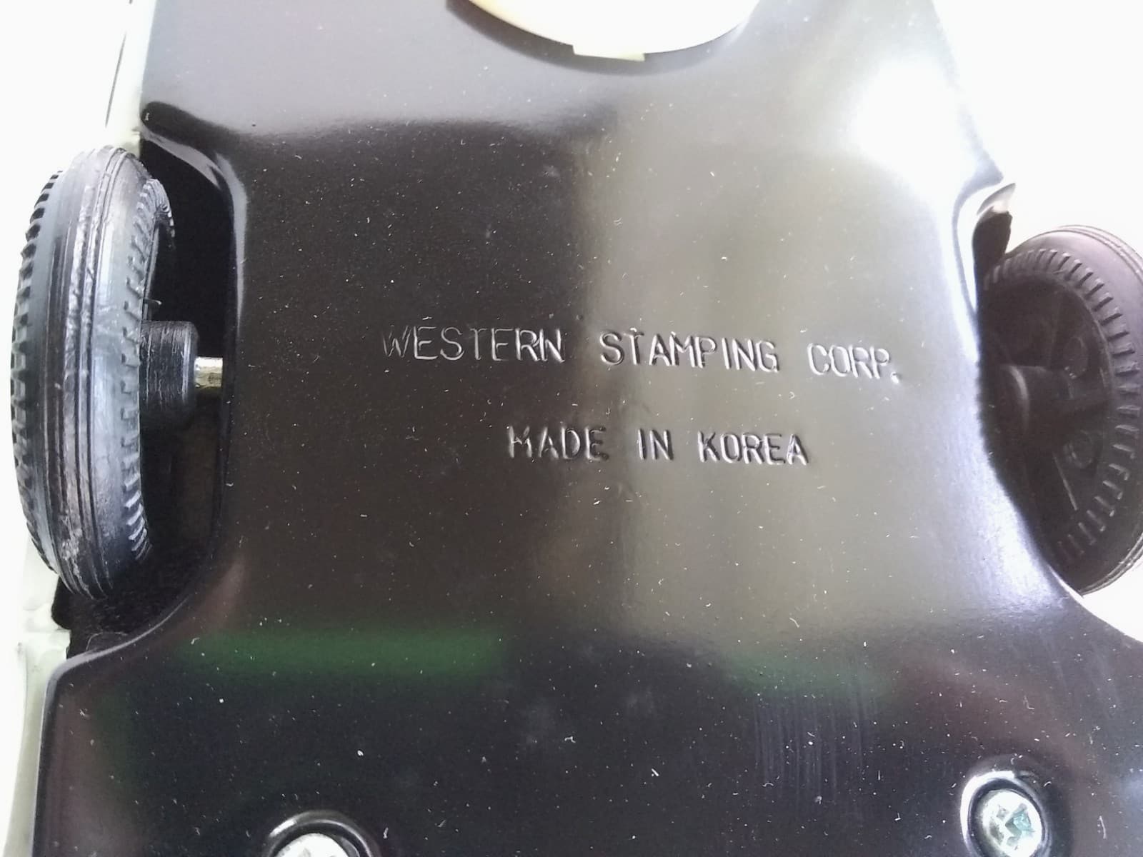 Western Stamping Official Bell System Telephone Truck & Ladder Coin Bank 1358 6