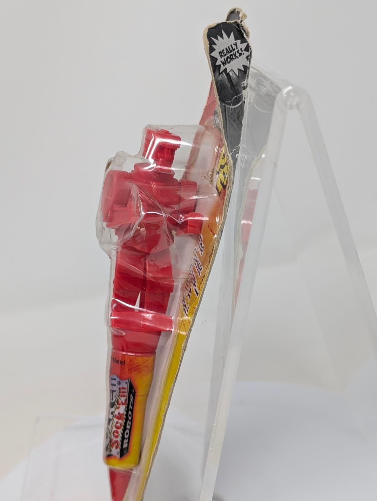 2001 Mattel Rock'Em Sock'Em Robots Pen (Sealed) NIB 4