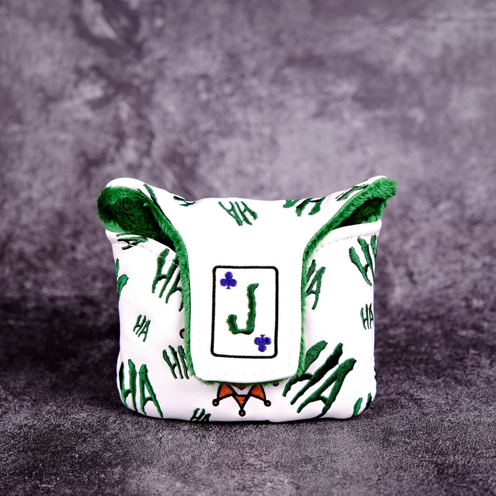 Magnetic Mini "Gotham" Joker Golf Mallet Putter Headcover Fit Taylormade Spider 3