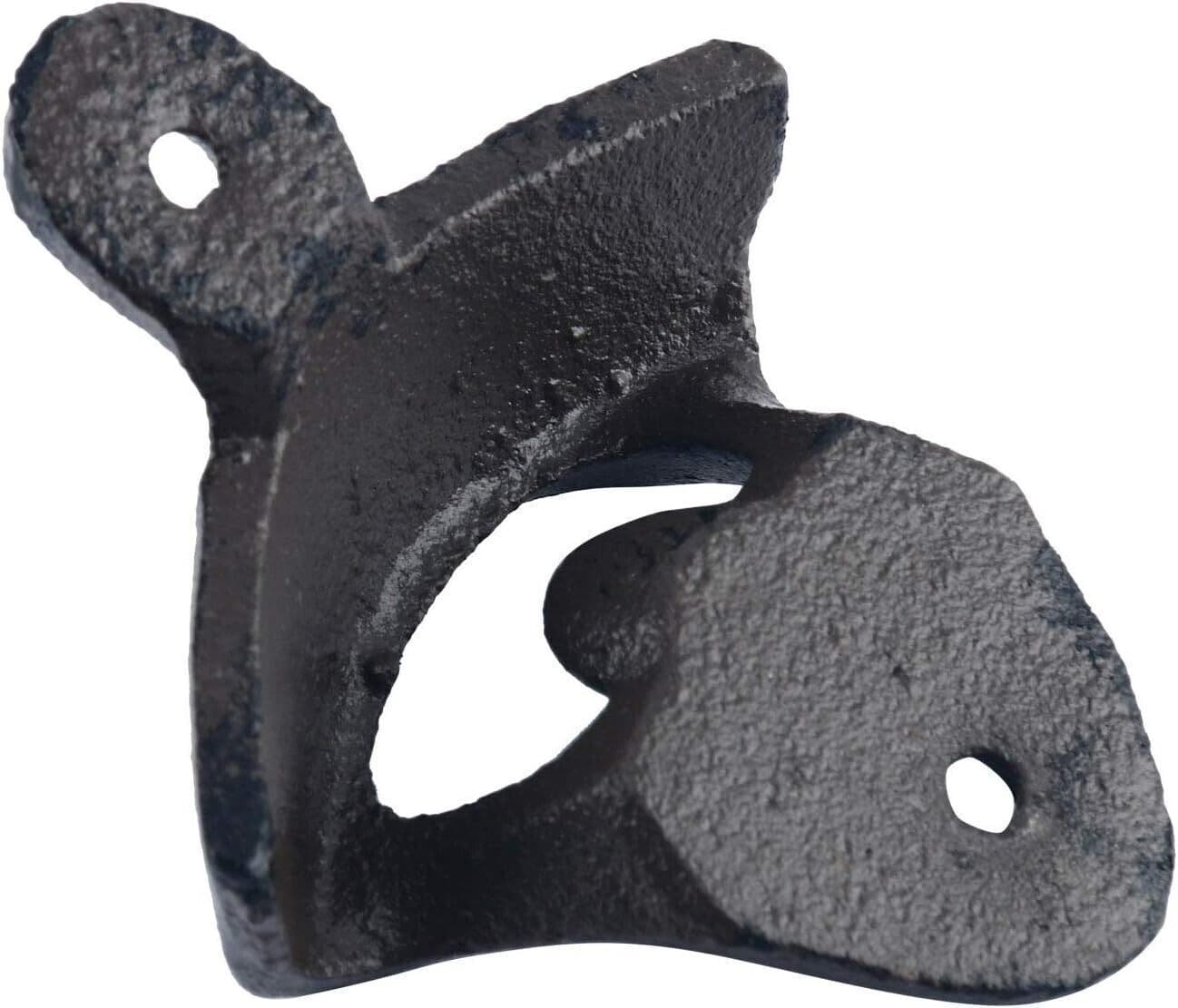 4 Pack Stainless Steel Black Wall Mount Beer soda Bottle Opener Tools w/ Screws 3