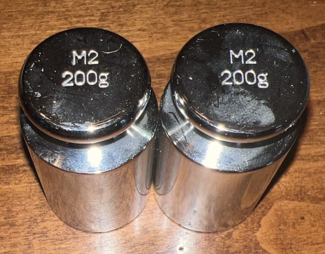 Balance Scale Weights - Mixed Lot Of 16 - Ohaus, M2 And Others - Calibration 6