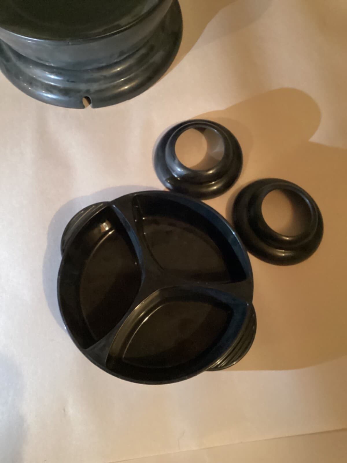 Cuisinart Egg Cooker Stainless Series Model CEC-7 Black Tested/Works No Mes Cup 4