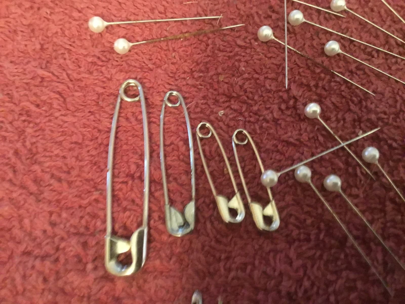 Straight Pins with Ball tops 5