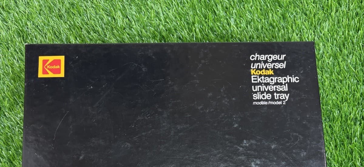 Kodak 80 Slide Ektagraphic Universal Carousel Tray Model 2 CAT 144 3266 VTG 3