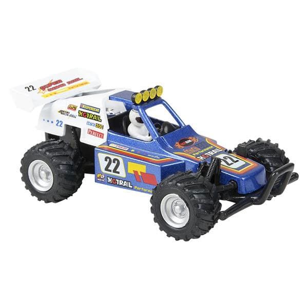 Pull Back Die-Cast Metal Vehicle - TURBO BUGGY (Blue)(5 inch) - New