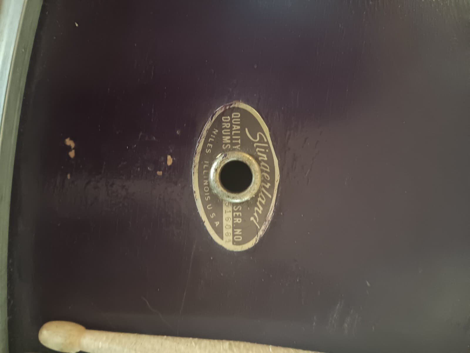 Slingerland Bass Drum Vintage  2