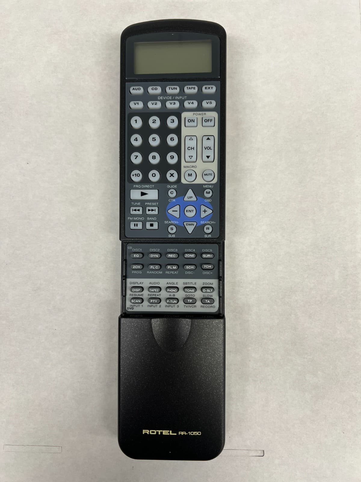 Original Rotel RR-1050 Programmable Remote Control (RSP-1066 RSP-1068 RSP-1069) 2