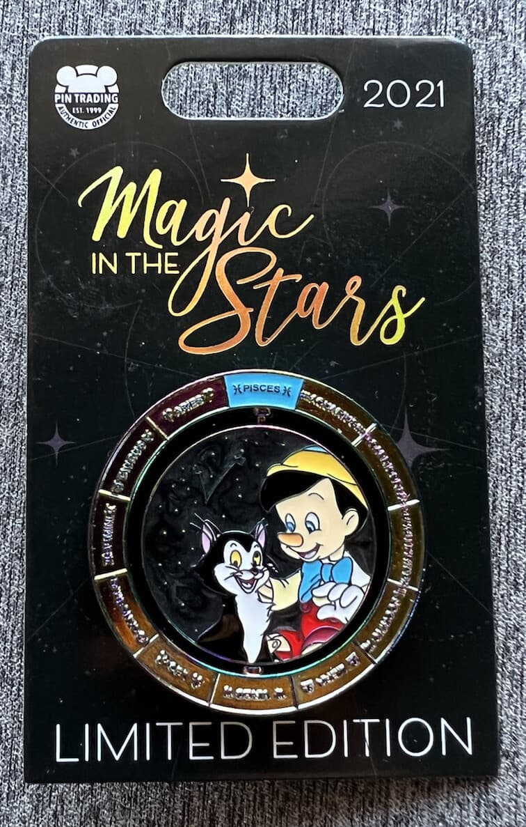 DISNEY PINOCCHIO & FIGARO ✨MAGIC IN THE STARS⭐️ 3rd POTH LE PIN FREE SHIPPING! 4
