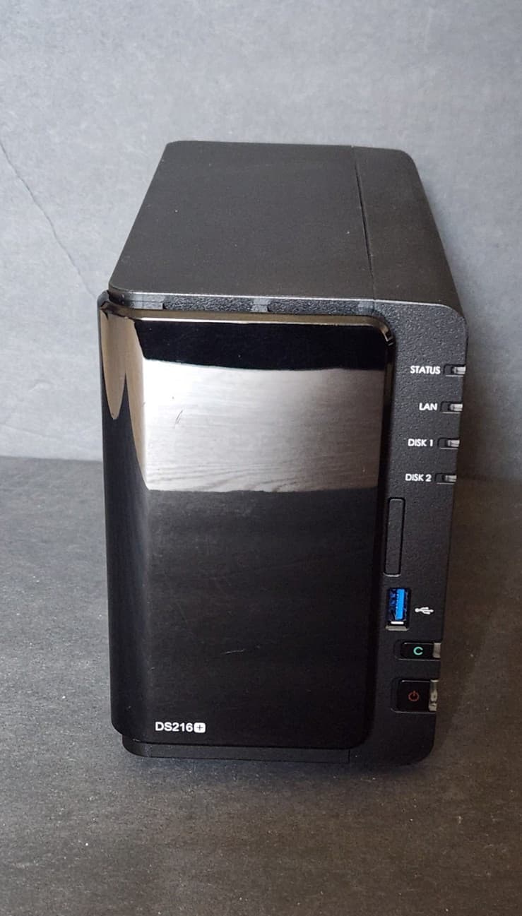 Synology DS216+ - 2 Bay NAS - Intel CPU - 1Gb NIC - 8GB RAM 2