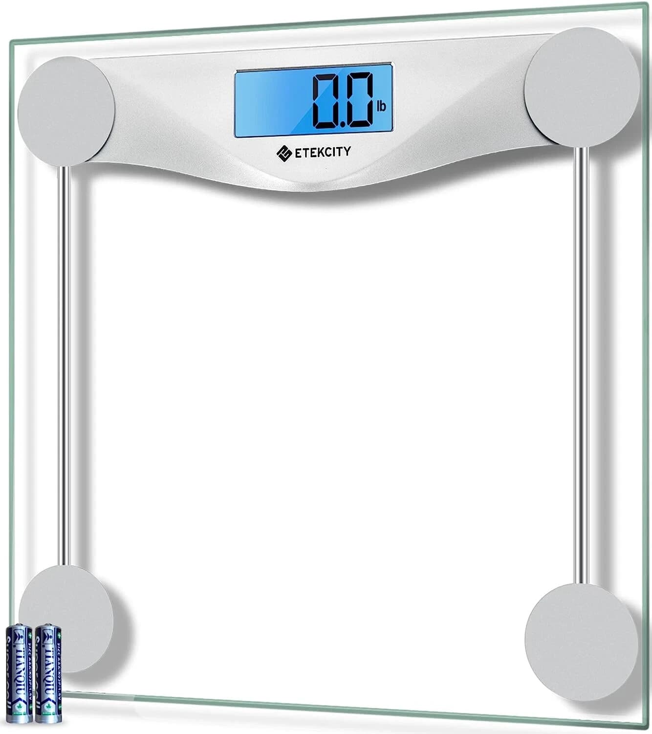 NIB Digital Bathroom Scale Etekcity Glass Body Weight Bathroom Scale LCD Display 2