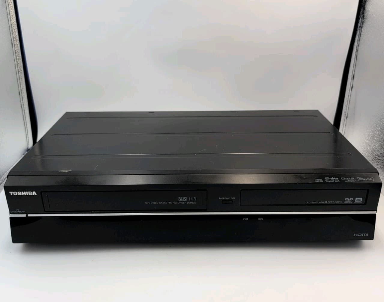 Toshiba DVR620KU DVD Recorder VCR Combo HDMI Dubbing No Remote