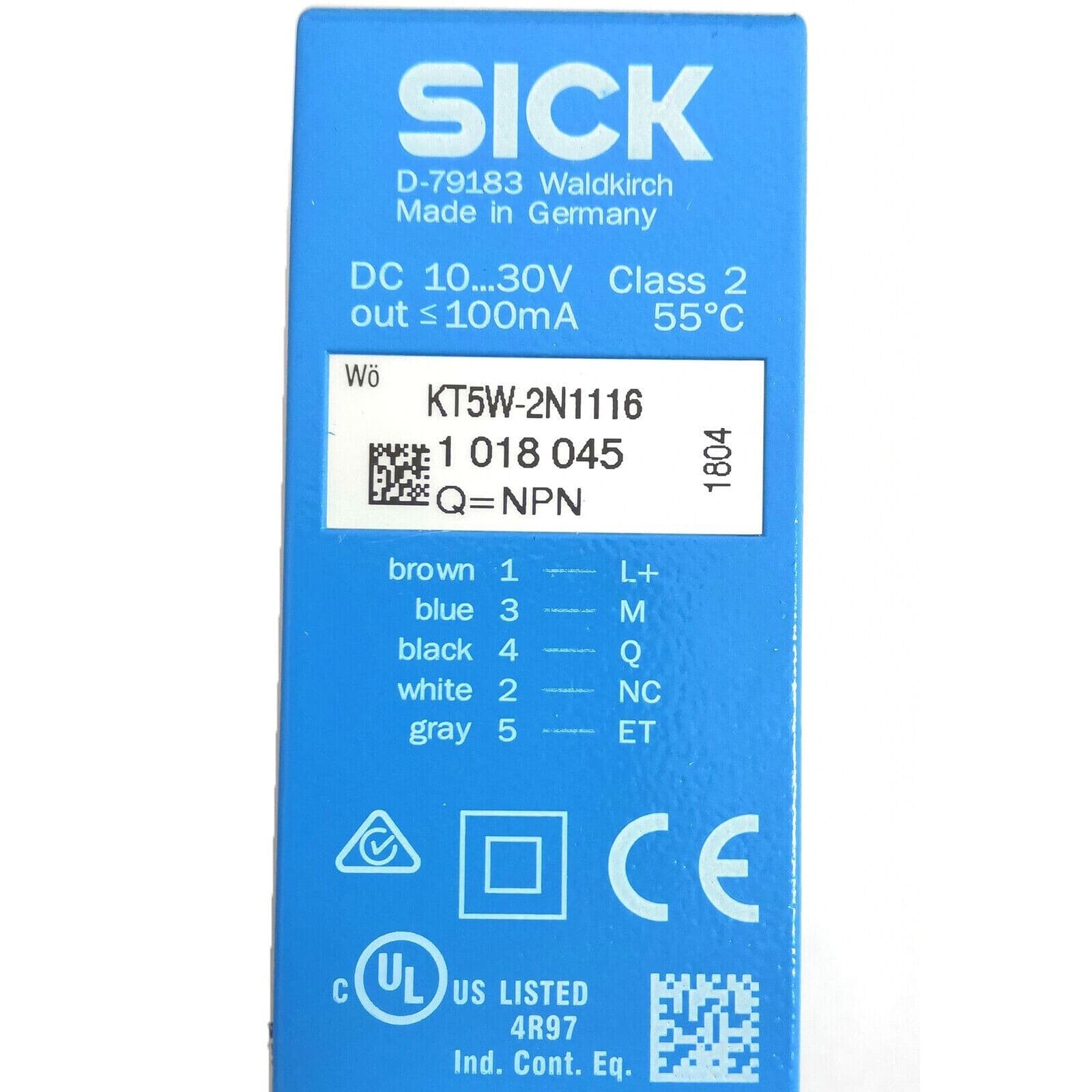 1PC SICK KT5W-2N1116 Color Sensor NPN Contrast Sensors KT5W-2N1116