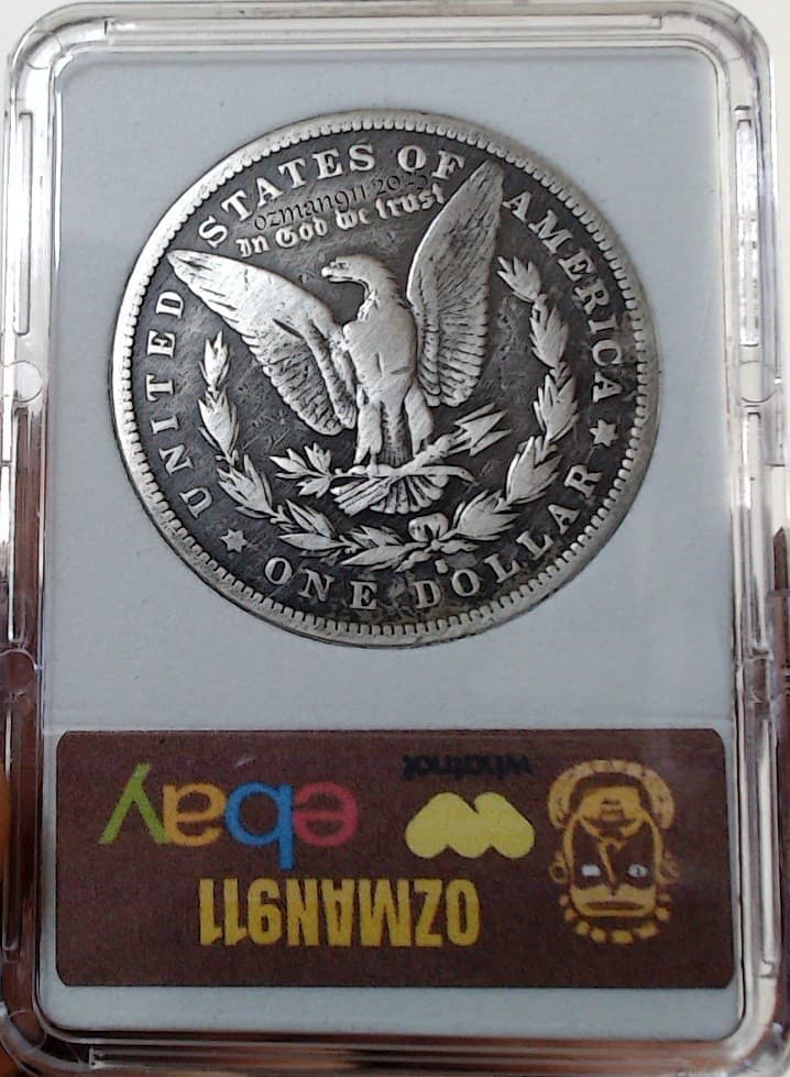 HOBO Silver Peace Dollar Ozzy Osbourne Black Sabbath King Bat Throne Nickel 4