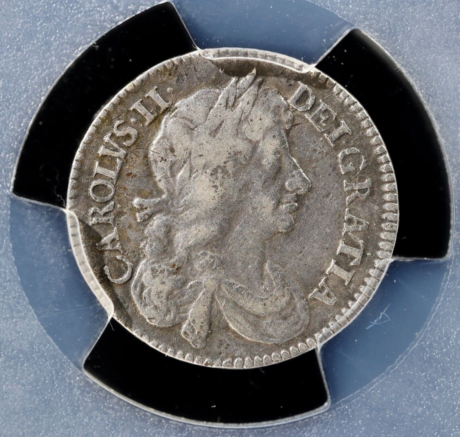 1673 Charles II Great Britain Maundy Silver 4 Pence Groat 4D PCGS VF30 S-3384 3