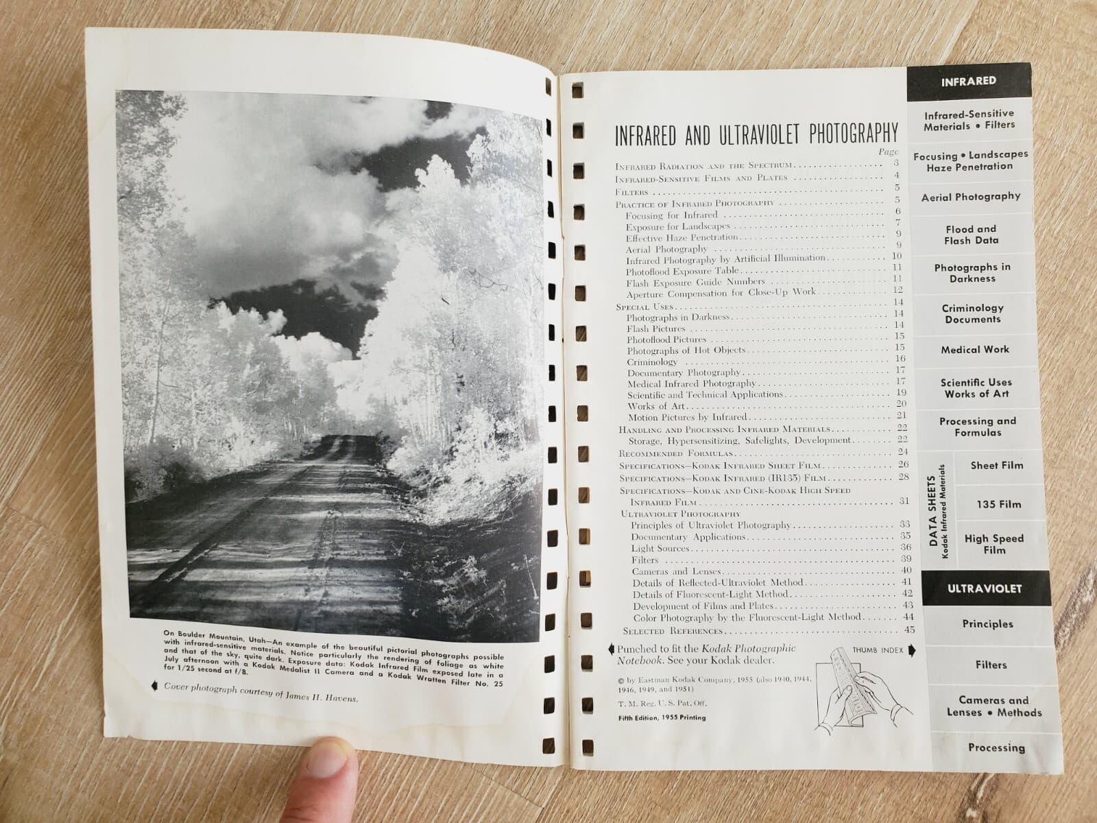 KODAK Infrared & Ultraviolet Photography 1955 PB Vintage Booklet M-3 3